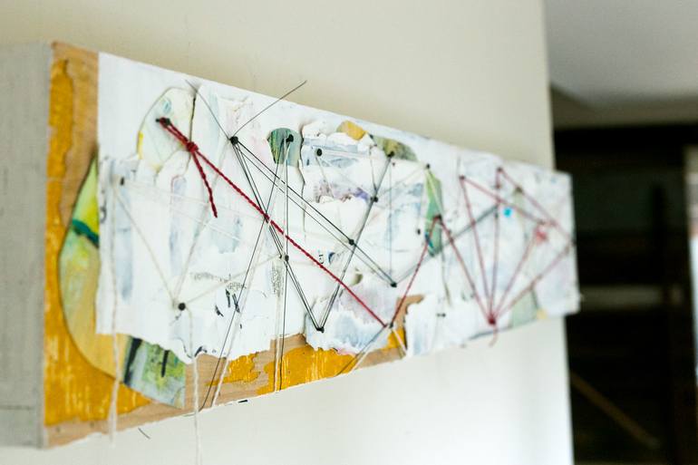Original Modern Abstract Installation by Dee Dee Oliver
