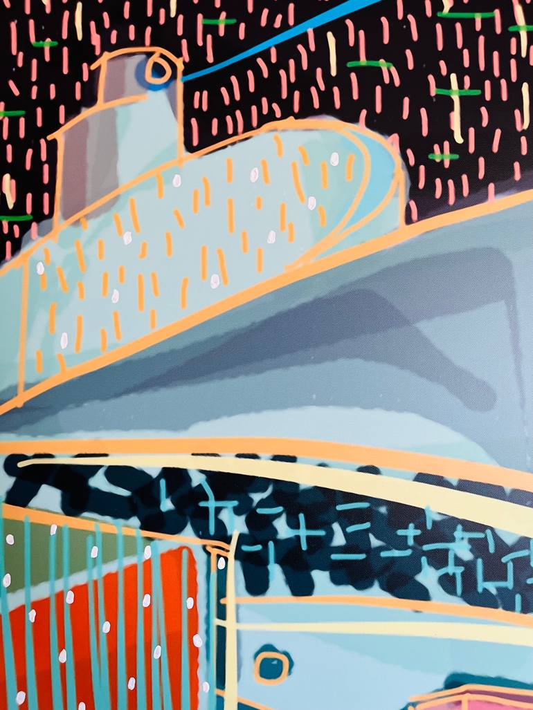 Original Contemporary Architecture Mixed Media by Santiago Esteban Glez