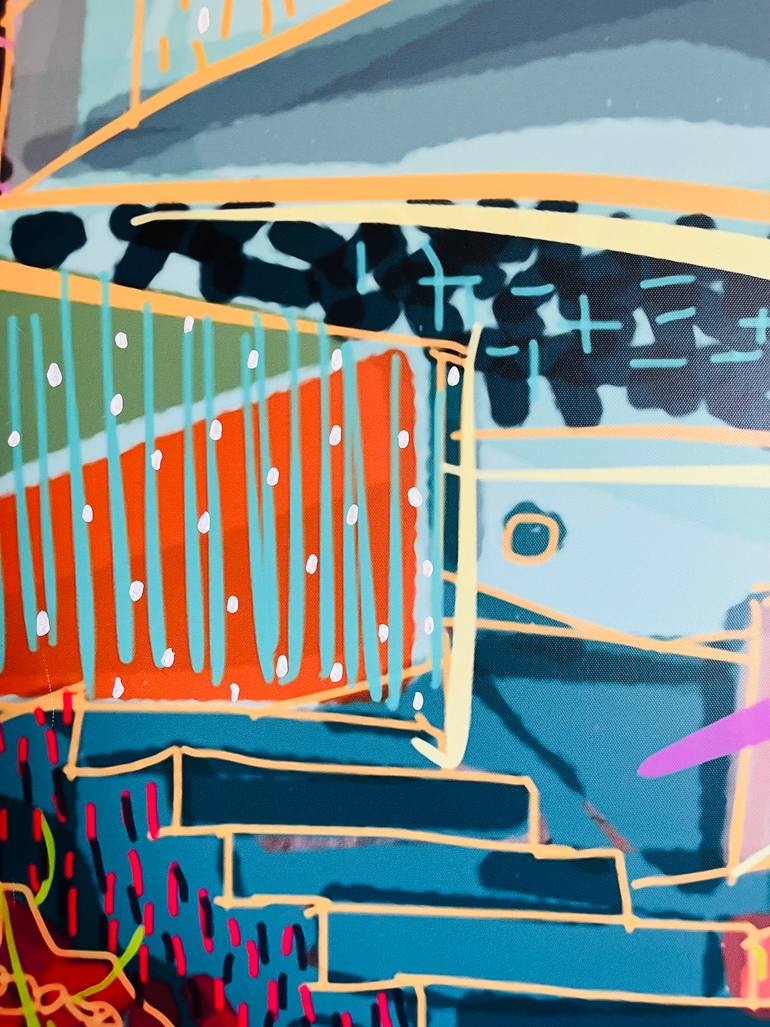 Original Contemporary Architecture Mixed Media by Santiago Esteban Glez