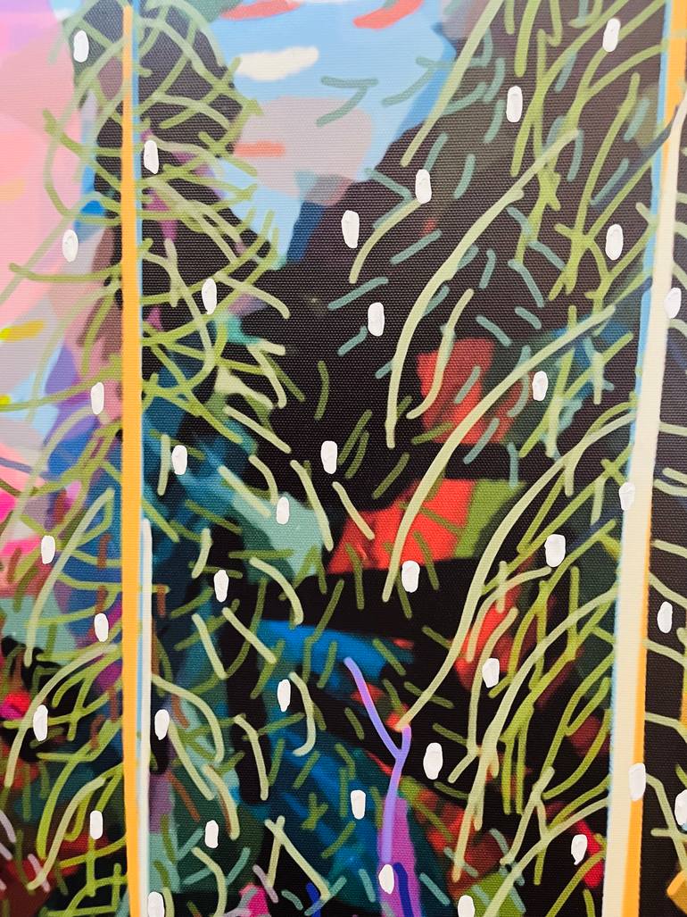 Original Contemporary Landscape Mixed Media by Santiago Esteban Glez