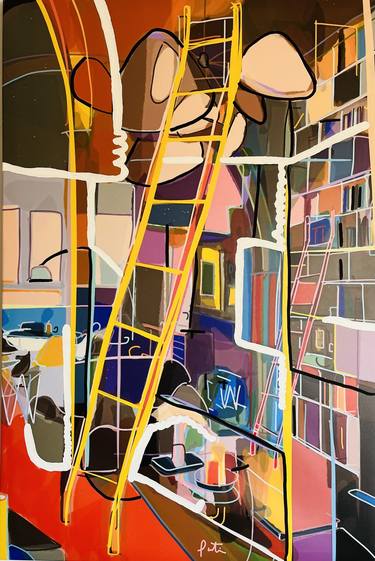 Original Expressionism Home Mixed Media by Santiago Esteban Glez