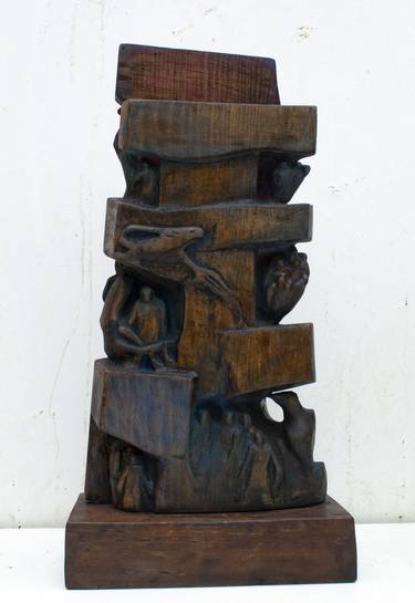 Original Figurative Architecture Sculpture by marco caamaño