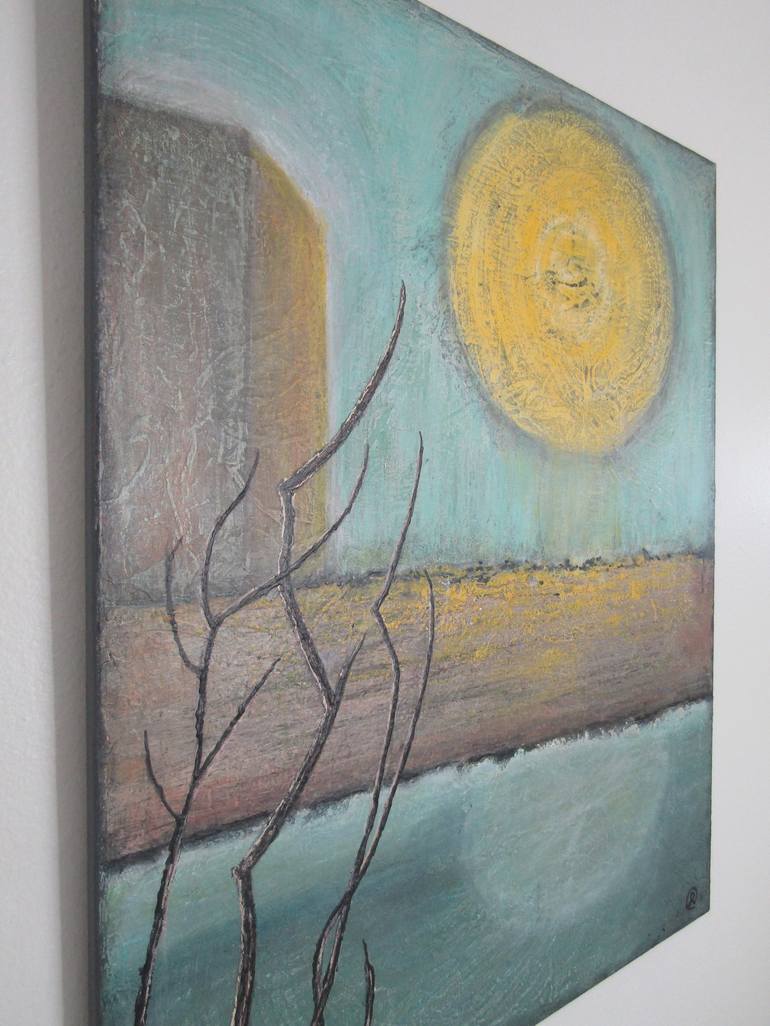 Original Expressionism Abstract Painting by Regina Oldfield