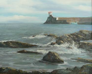 Print of Realism Seascape Paintings by David Donnelly