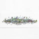 FLOATING ISLAND - SÚRREALÍSKT - ART PRINT by Kristjana S Williams
