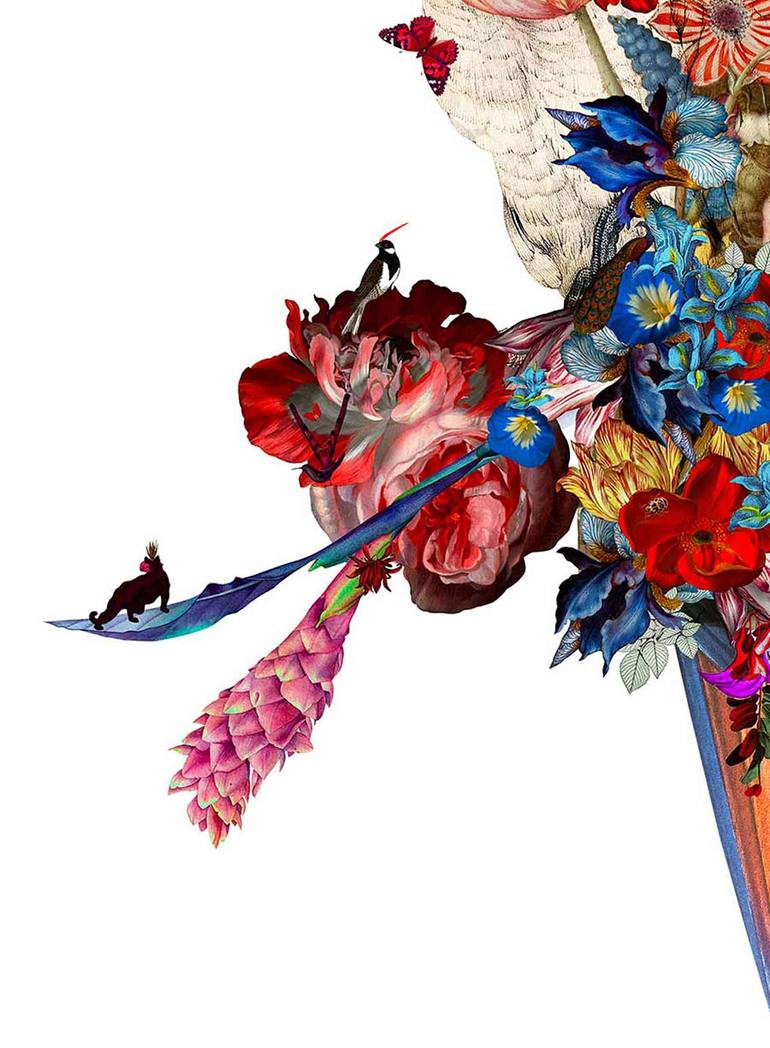 Original Figurative Animal Printmaking by Kristjana S Williams