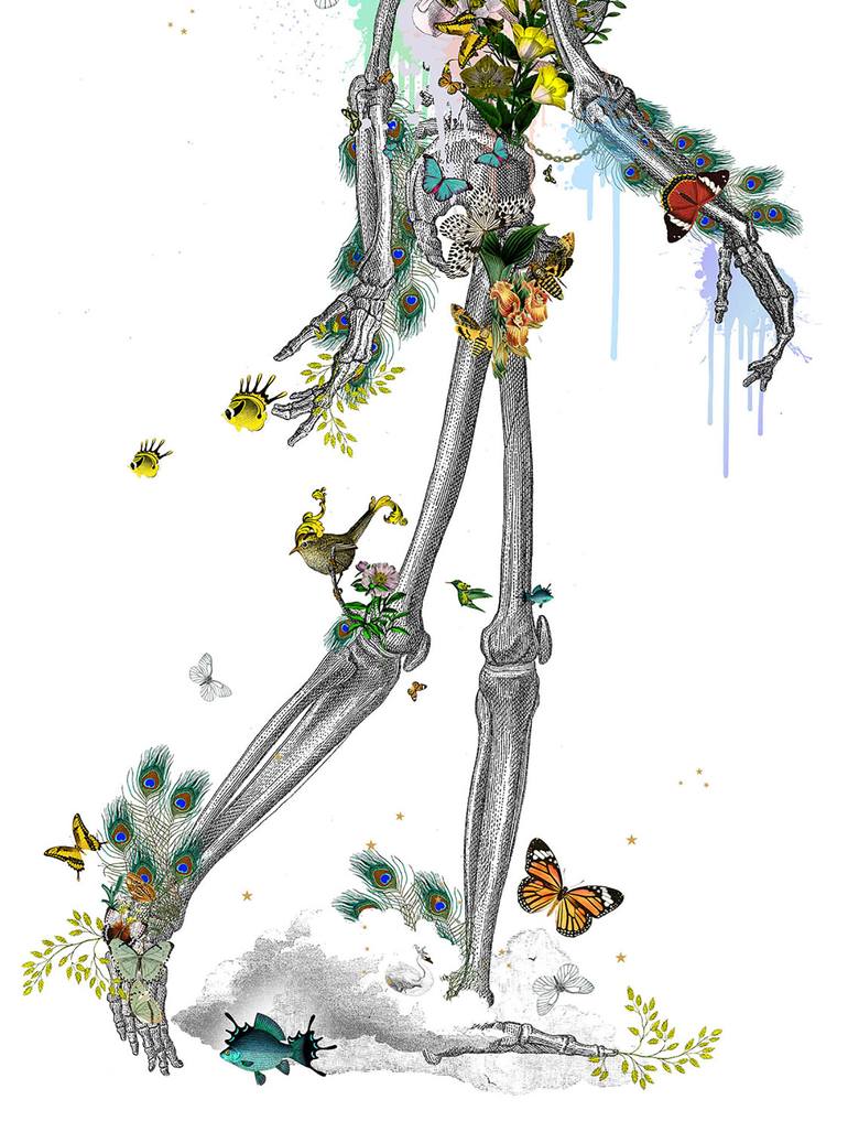 Original Figurative Fantasy Printmaking by Kristjana S Williams