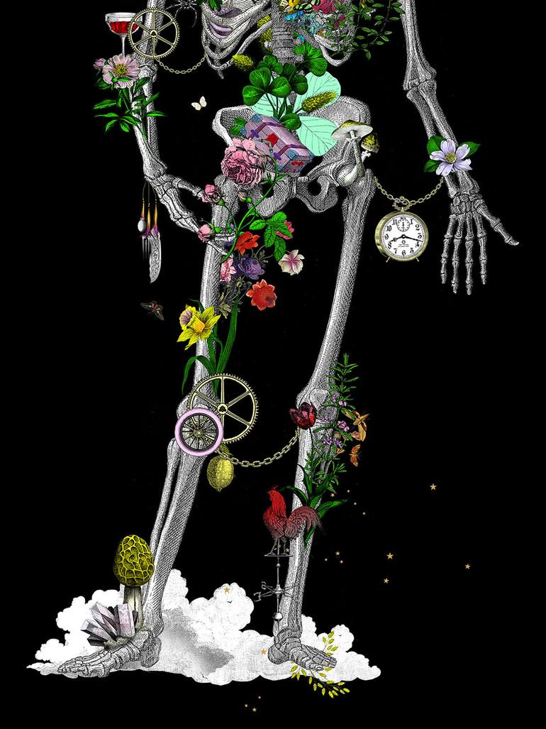 Original Figurative Fantasy Printmaking by Kristjana S Williams