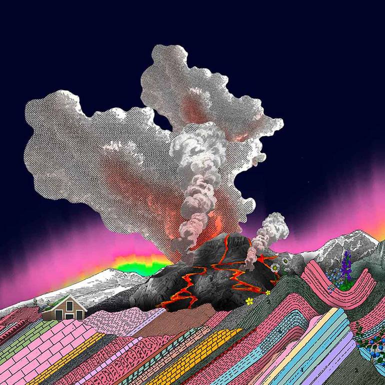 Original Modernism Nature Printmaking by Kristjana S Williams