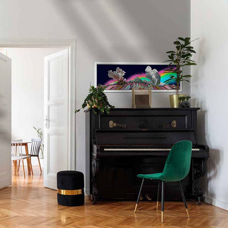 Original Modernism Nature Printmaking by Kristjana S Williams