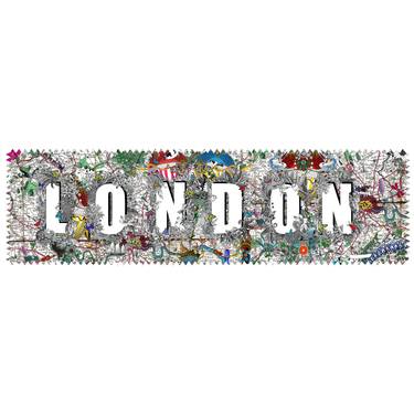 LONDON HEART LETUR - ART PRINT - Limited Edition of 275 thumb