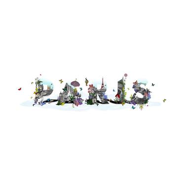 PARIS LETUR - FRANSKUR KOSS - ART PRINT - S - Limited Edition of 275 thumb