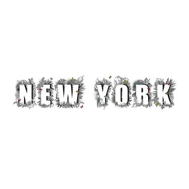 NEW YORK LETUR WHITE - ART PRINT - Limited Edition of 275 thumb