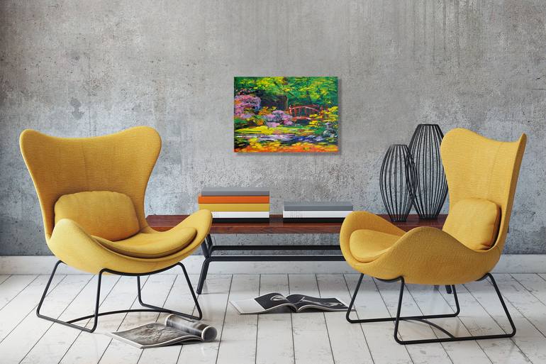 Original Expressionism Abstract Painting by Mari Gru