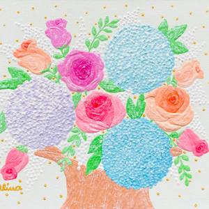 Collection Flowers and Hearts