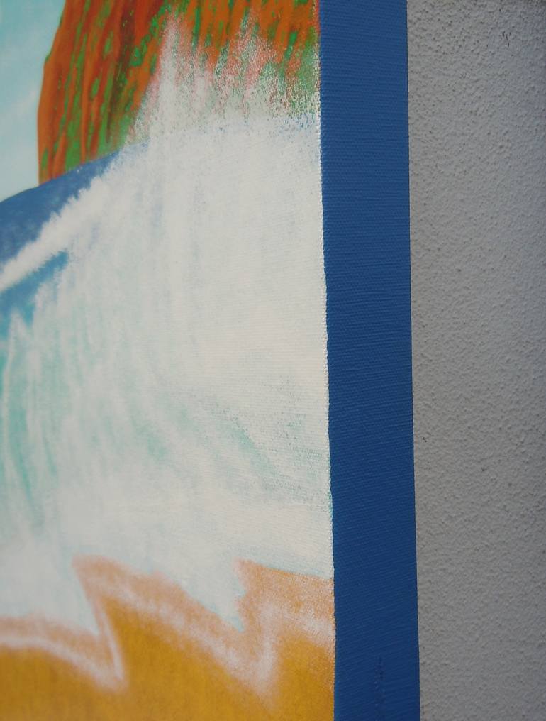 Original Impressionism Seascape Painting by Alina Deutsch