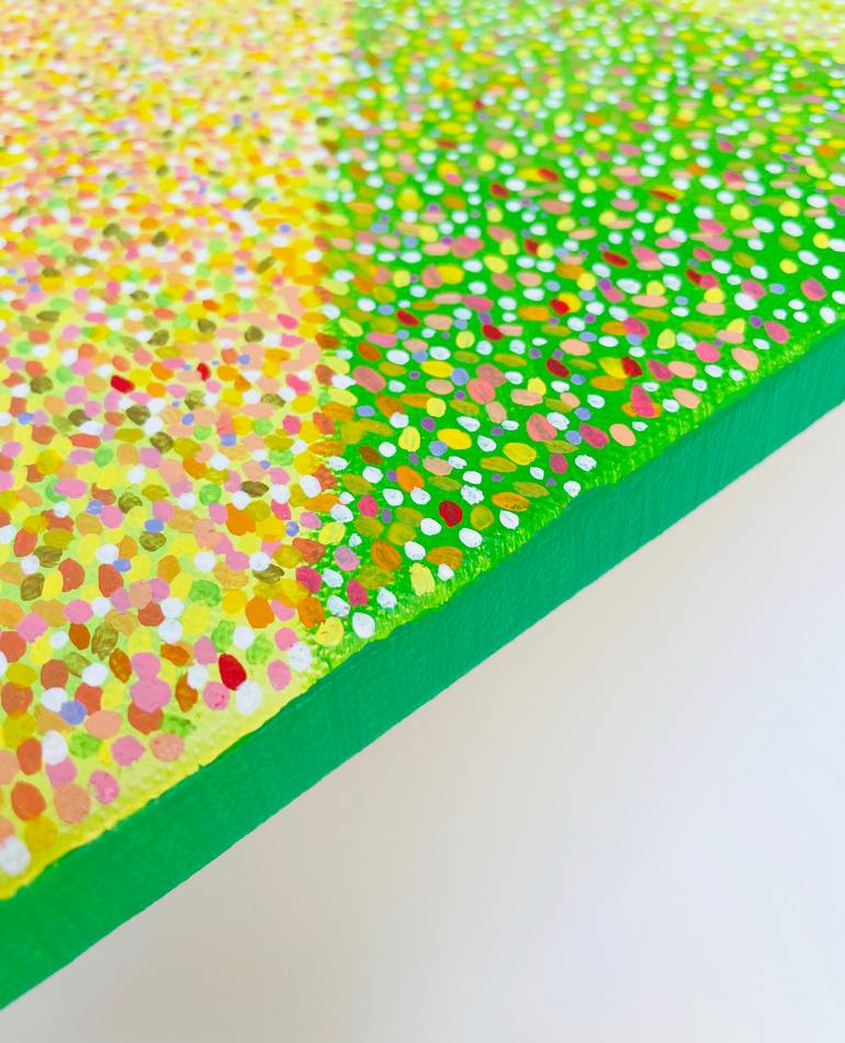 Original Impressionism Language Painting by Alina Deutsch