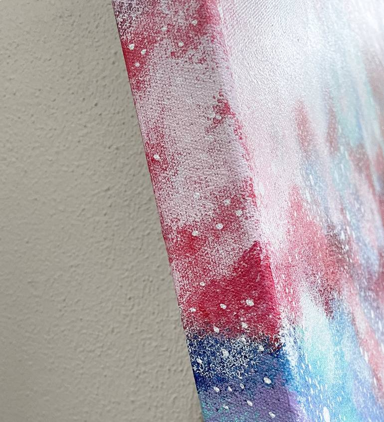 Original Abstract Outer Space Painting by Alina Deutsch