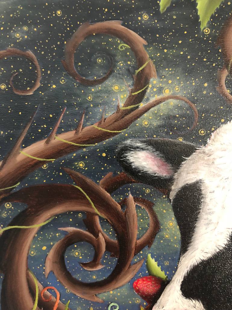 Original Conceptual Animal Painting by Eric Hudgins