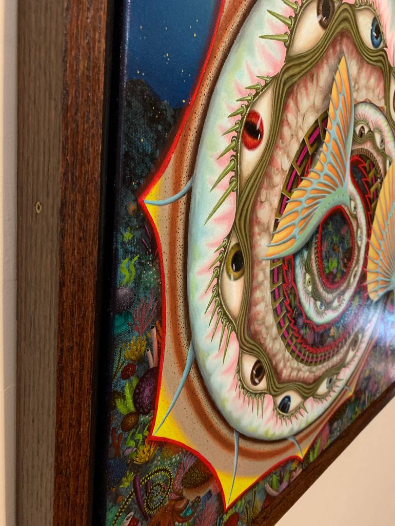 Original Conceptual Seascape Painting by Eric Hudgins