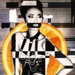 TV TEST PATTERN X SHAKIRA, CHINA, 2011, 1-OF-1, 28X18.5