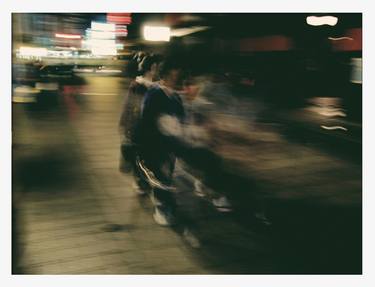 GEISHA NIGHTWALK, Kyoto, Japan 2006 / 40x60" Framed - Limited Edition of 5 thumb