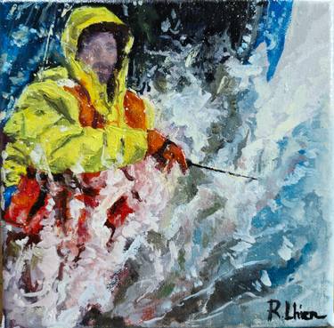Original Figurative Men Painting by Fuensanta Ruiz Urien