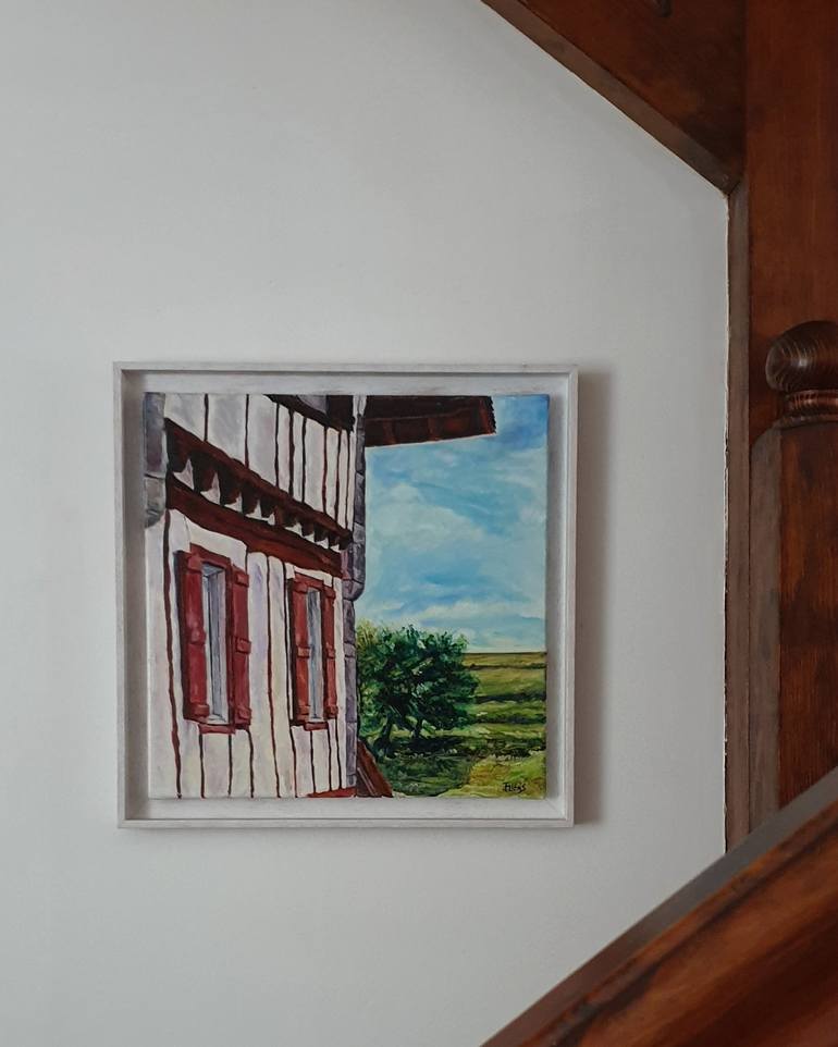 Original Realism Landscape Painting by Fuensanta Ruiz Urien