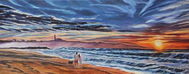 Original Impressionism Seascape Paintings by Fuensanta Ruiz Urien