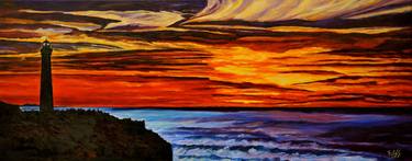 Original Impressionism Seascape Paintings by Fuensanta Ruiz Urien