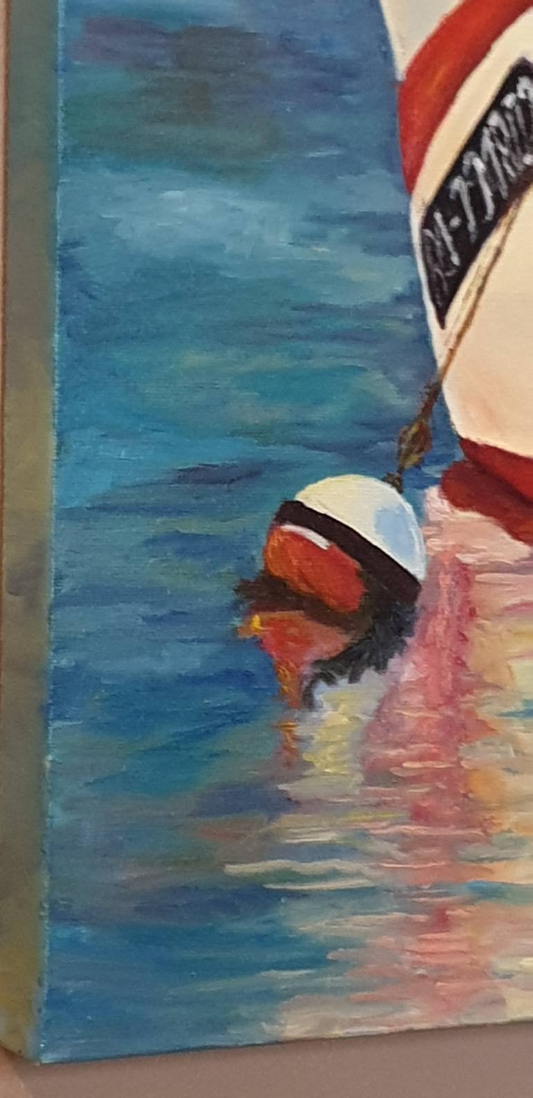 Original Realism Seascape Painting by Fuensanta Ruiz Urien