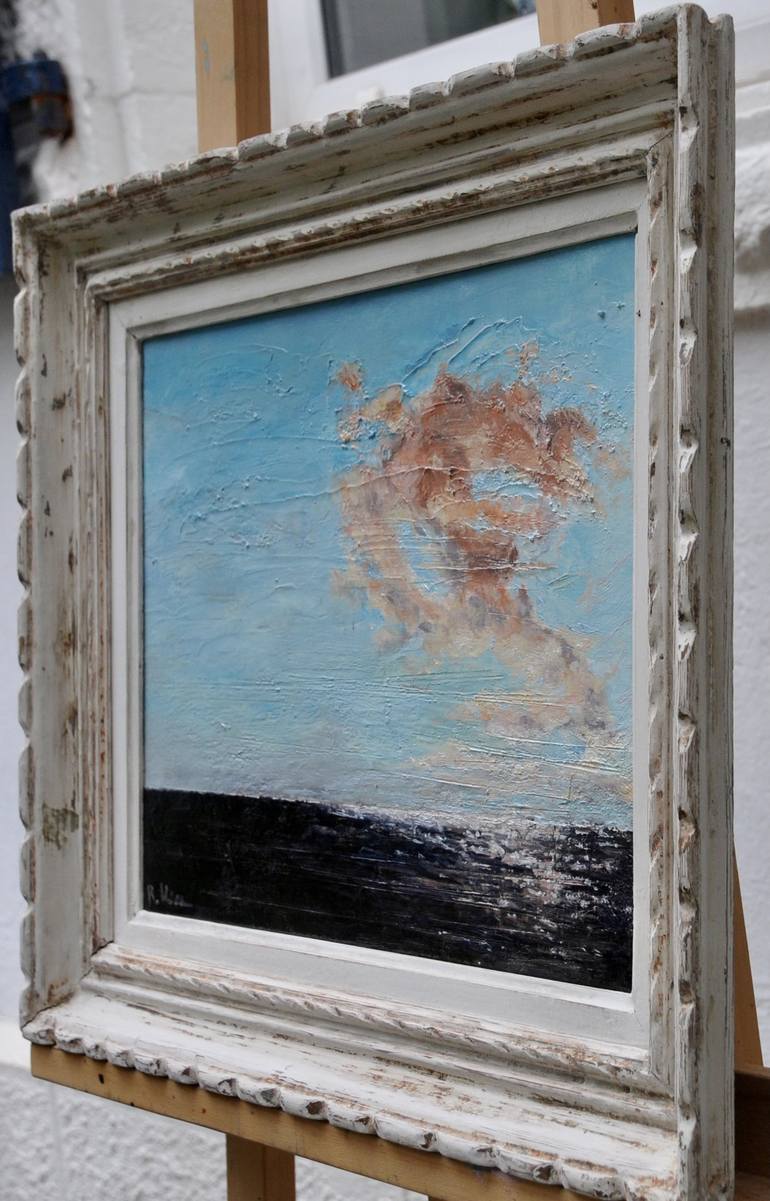 Original Expressionism Seascape Painting by Fuensanta Ruiz Urien