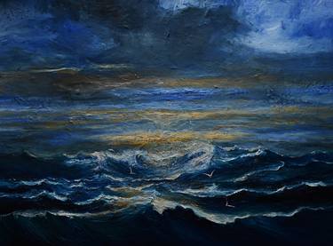 Original Seascape Paintings by Justyna Kopania