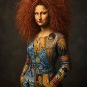 Mona Lisa  - Fine Art Portrait