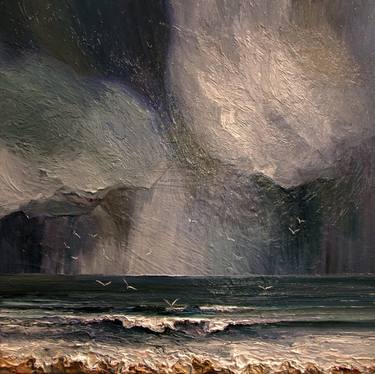 Original Expressionism Seascape Paintings by Justyna Kopania