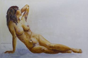 Original Expressionism Erotic Paintings by Udo Greiner