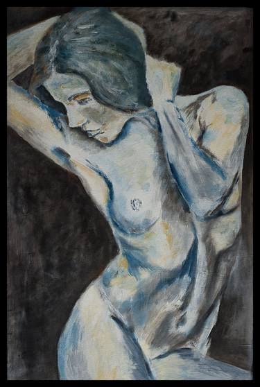 Original Modern Nude Paintings by Udo Greiner