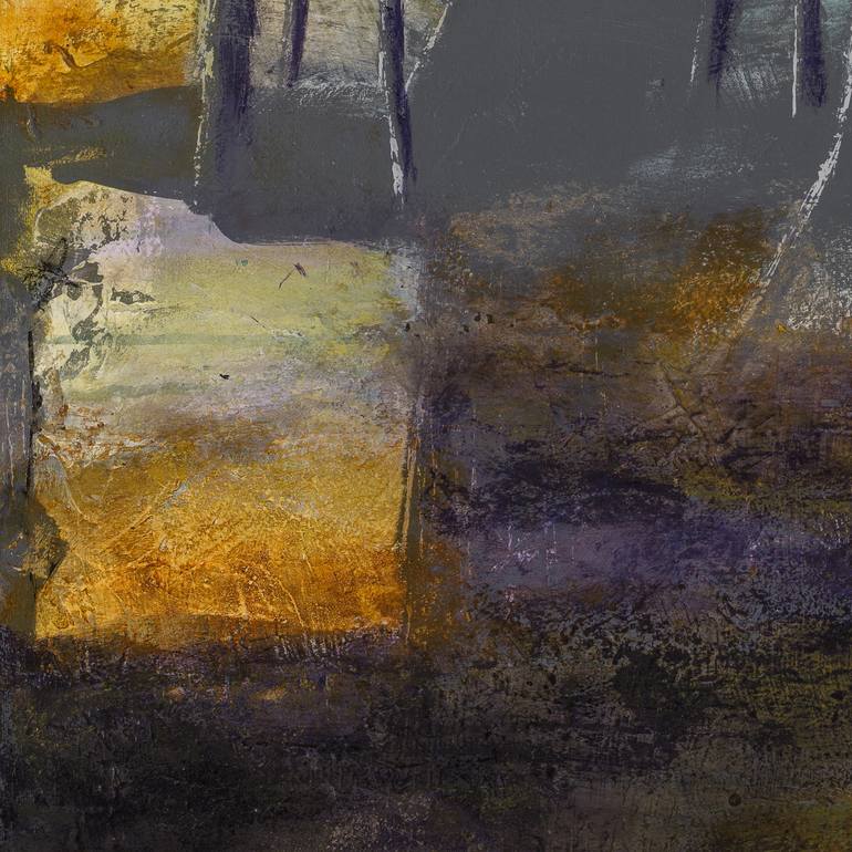 Original Conceptual Landscape Painting by Roland Benoit