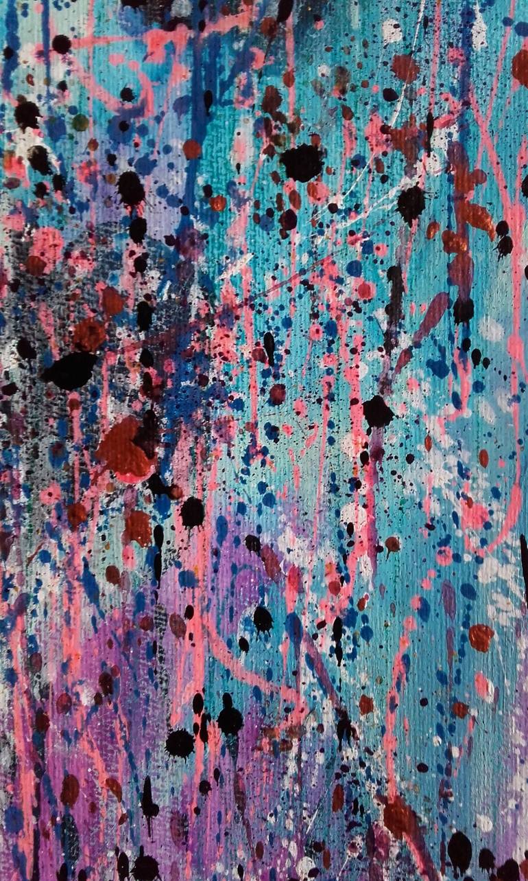 Original Abstract Painting by Céline Marcoz