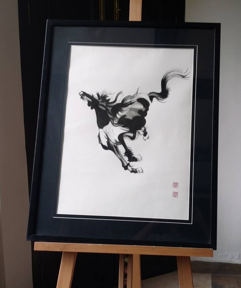 Original Figurative Animal Painting by Debashis Dey