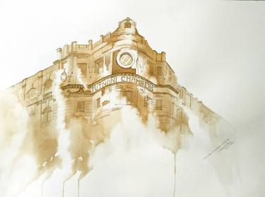Original Architecture Paintings by Debashis Dey