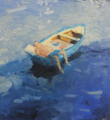 Original Boat Paintings by Mark Rauschberg