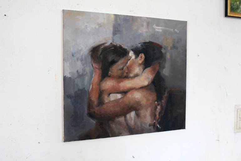 Original Figurative Erotic Painting by Mark Rauschberg