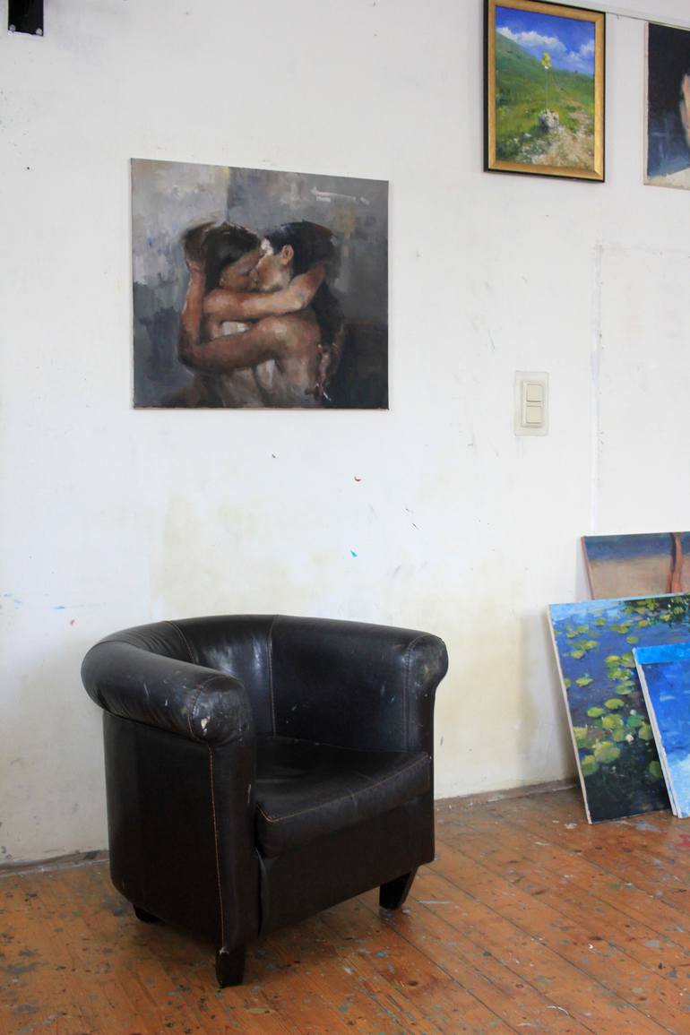 Original Figurative Erotic Painting by Mark Rauschberg