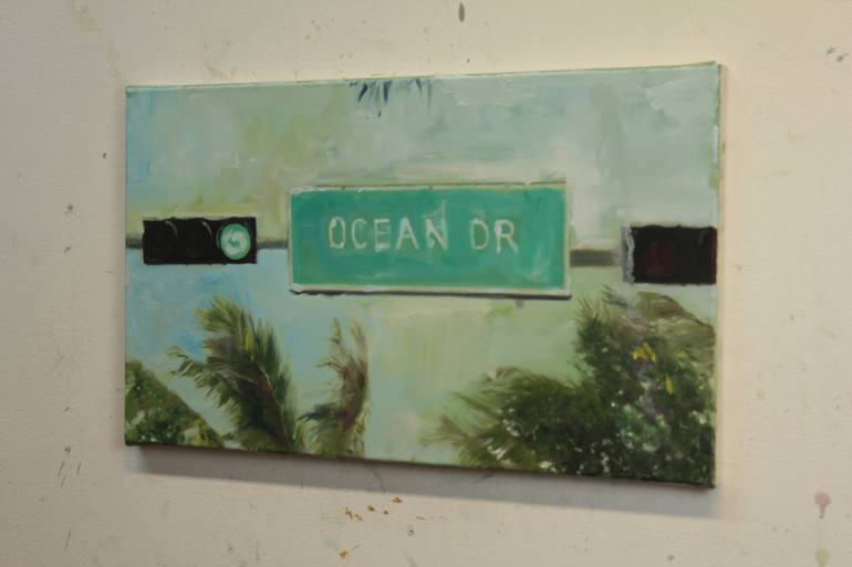 Original Beach Painting by Mark Rauschberg