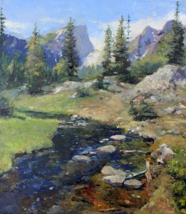 Original Impressionism Landscape Paintings by Mark Rauschberg