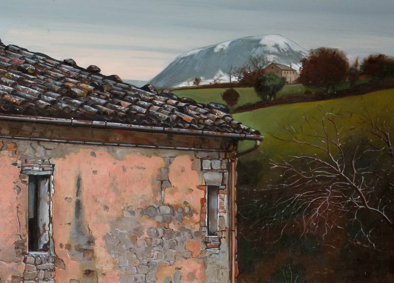 Original Landscape Painting by Renato Chiarabini