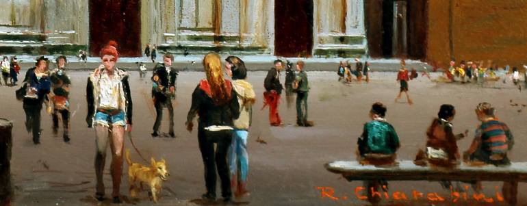 Original Other Architecture Painting by Renato Chiarabini