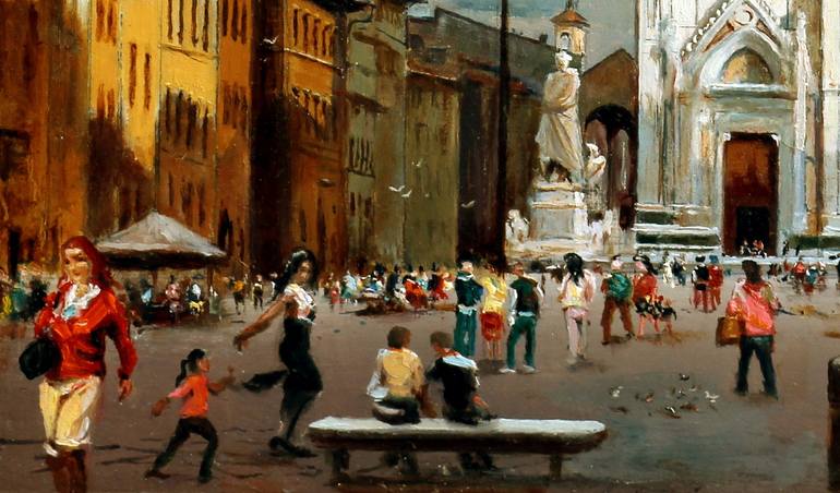 Original Other Architecture Painting by Renato Chiarabini