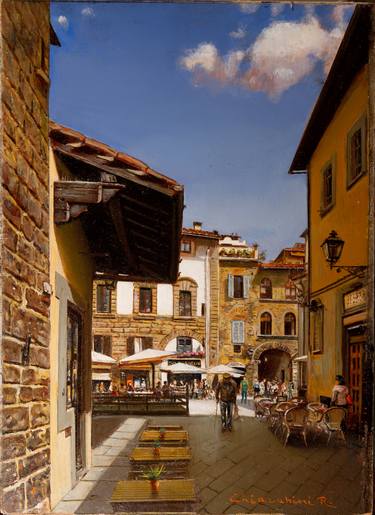 Print of Figurative Architecture Paintings by Renato Chiarabini